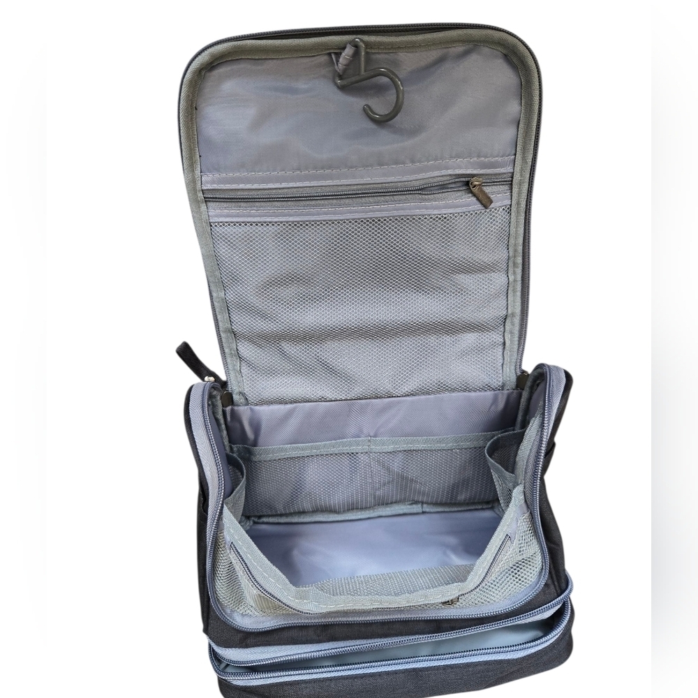 Akins Dopp Kit Large Capacity Mens Travel Bag - Picture 3 of 9